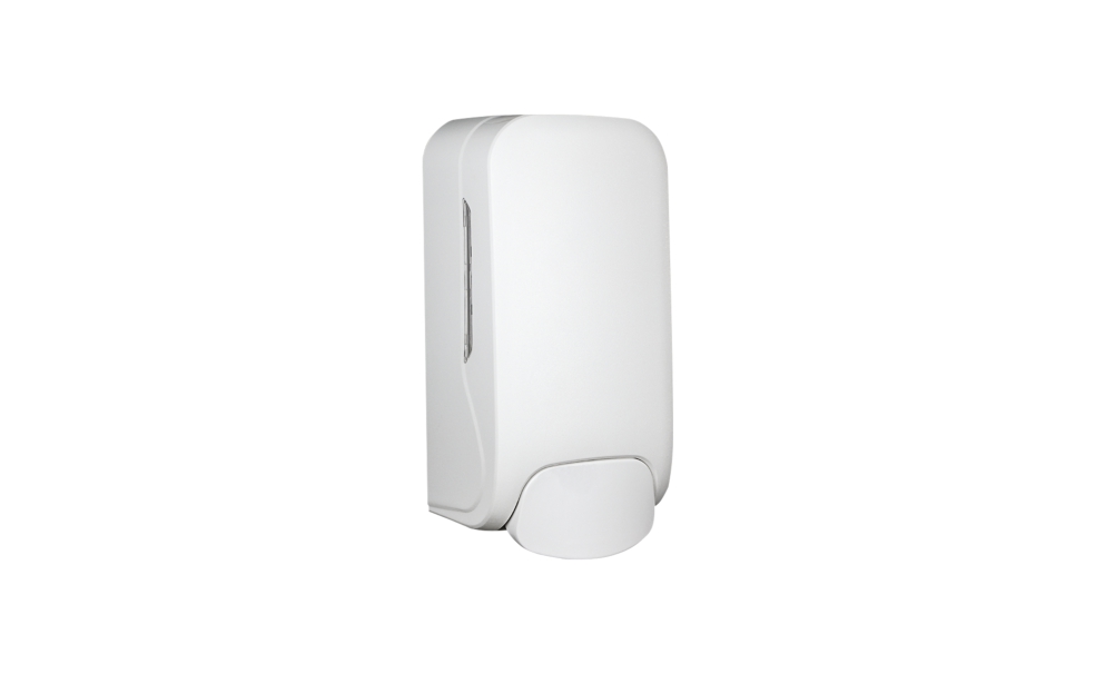 Front view of Manual soap dispenser